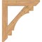 Ekena Millwork Merced Slat Smooth Bracket, Western Red Cedar, 5 1/2"W x 38"D x 42"H BKT06X38X42MRC06SWR - alternate 3
